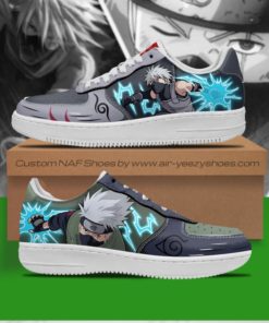 Hatake Kakashi Air Sneakers Anbu and Jounin Naruto Custom Anime