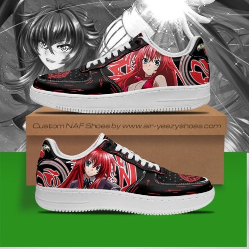 High School DxD Rias Sneakers Custom Air Force Shoes