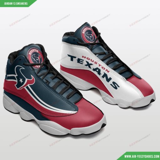 Houston Texans Football Air JD13 Custom Sneakers 9