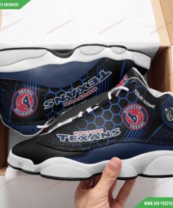 Houston Texans Football Personalized Air JD13 Sneakers