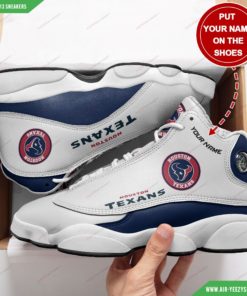 Houston Texans Personalized Air JD13 Sneakers