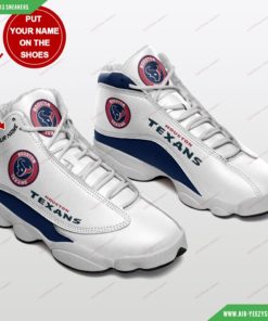 Houston Texans Personalized Air JD13 Sneakers