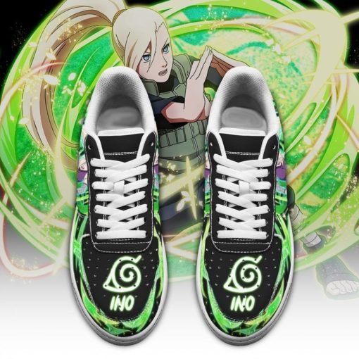 Ino Yamanaka Sneakers Custom Naruto Air Force Shoes