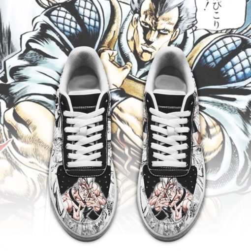 Jean Pierre Polnareff Sneakers Manga Style JoJo’s Air Force Shoes