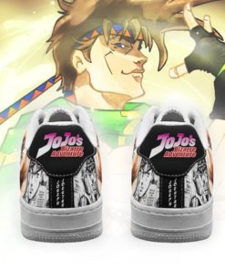 Joseph Joestar Sneakers Manga Style JoJo's Air Force Shoes