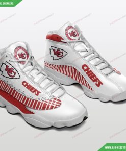 Kansas City Chiefs Football Air JD13 Shoes 8