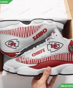 Kansas City Chiefs Football Air JD13 Shoes 8
