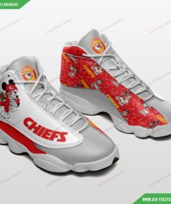 Kansas City Chiefs Football Air JD13 Sneakers 6