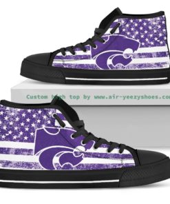 Kansas State Wildcats Canvas High Top Shoes