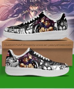 Kars Sneakers Manga Style JoJo's Air Force Shoes