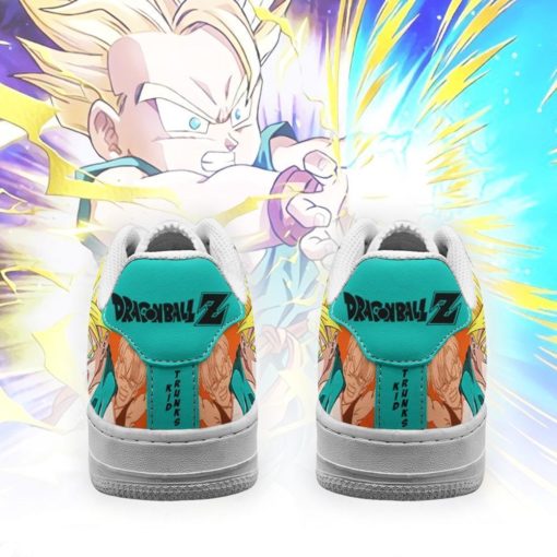 Kid Trunks Sneakers Custom Dragon Ball Air Force Shoes