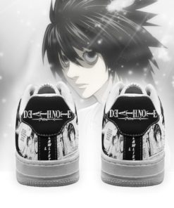 L Lawliet Sneakers Death Note Air Force Shoes