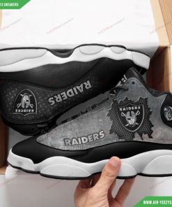 Las Vegas Raiders Air Jordan 13 Sneakers