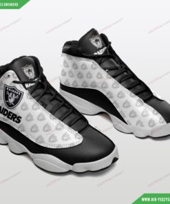 Las Vegas Raiders Football Air JD13 Shoes 7
