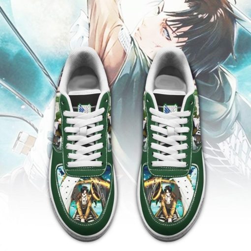 Levi Ackerman Attack On Titan Sneakers AOT Anime