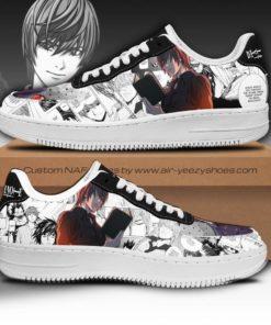 Light Yagami Sneakers Death Note Air Force Shoes