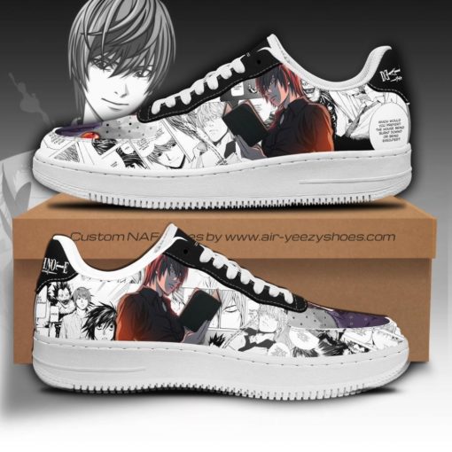 Light Yagami Sneakers Death Note Air Force Shoes