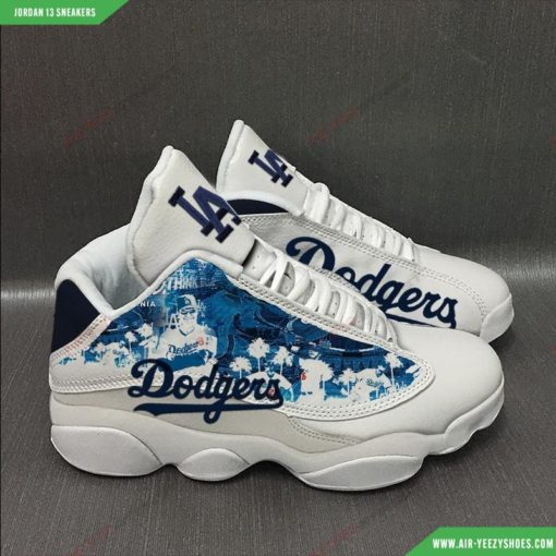 Los Angeles Dodgers Air JD13 Custom Sneakers 8