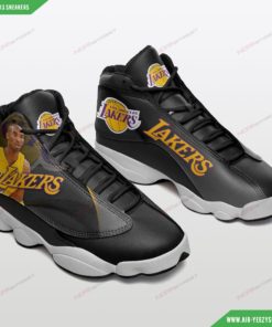 Los Angeles Lakers Air JD13 Custom Sneakers 2