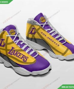 Los Angeles Lakers Air JD13 Shoes 8