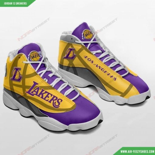 Los Angeles Lakers Air JD13 Shoes 8