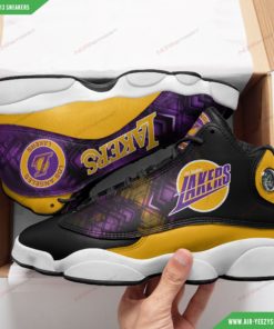 Los Angeles Lakers Air Jordan 13 Sneakers 89