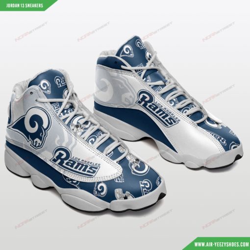 Los Angeles Rams Air JD13 Shoes 8