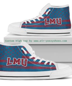 Loyola Marymount Lions High Top Shoes
