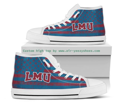 Loyola Marymount Lions High Top Shoes