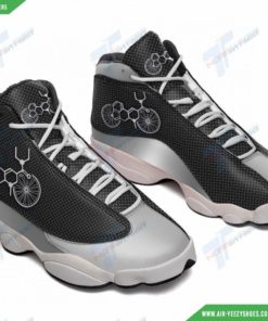 Lsd Bicycle Silver Metal Air Jordan Custom Sneakers JD13 Xiii Shoes