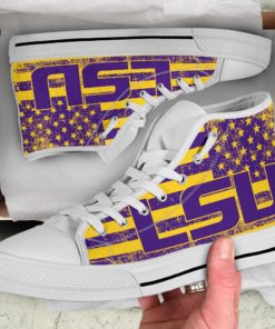LSU Tigers High Top Shoes
