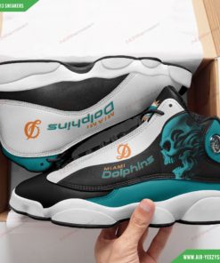 Miami Dolphins Air JD13 Sneakers 4