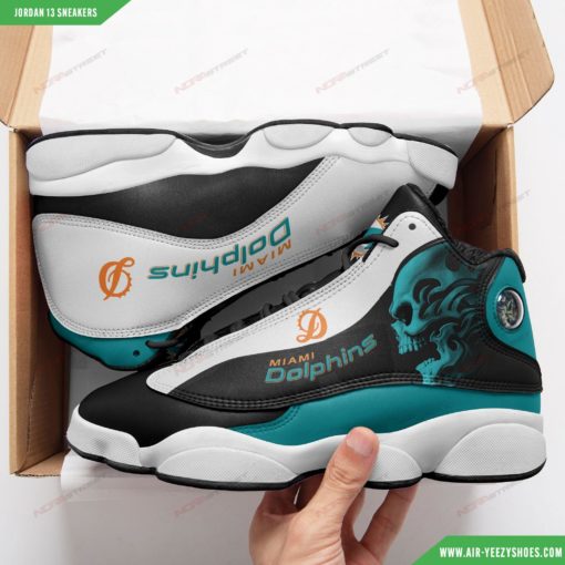 Miami Dolphins Air JD13 Sneakers 4