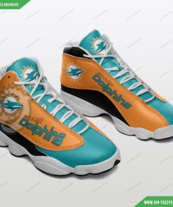 Miami Dolphins Air JD13 Sneakers 6