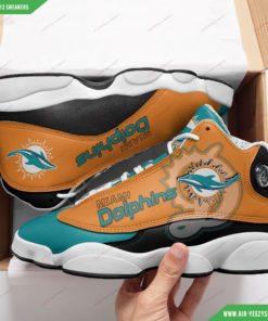 Miami Dolphins Air JD13 Sneakers 6