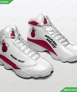 Miami Heat Air Jordan 13 Custom Sneakers 8