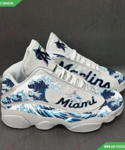 Miami Marlins Air JD13 Sneakers