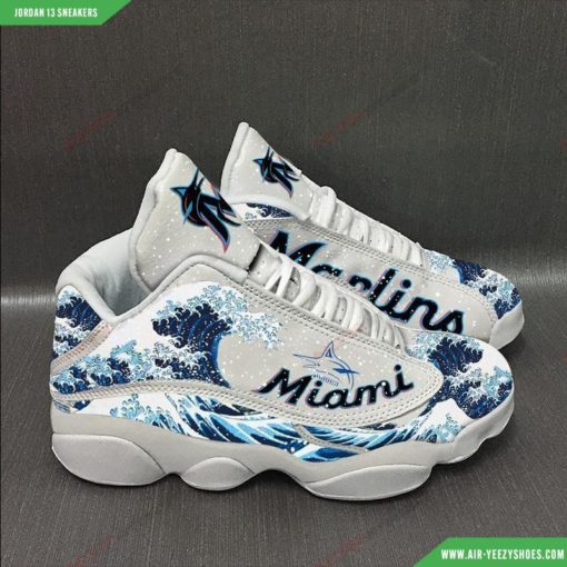 Miami Marlins Air JD13 Sneakers