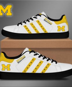 Michigan Wolverines Custom Stan Smith Shoes