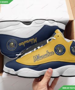 Milwaukee Brewers Air Jordan 13 Shoes