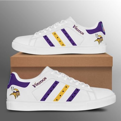 Minnesota Vikings Custom Stan Smith Shoes