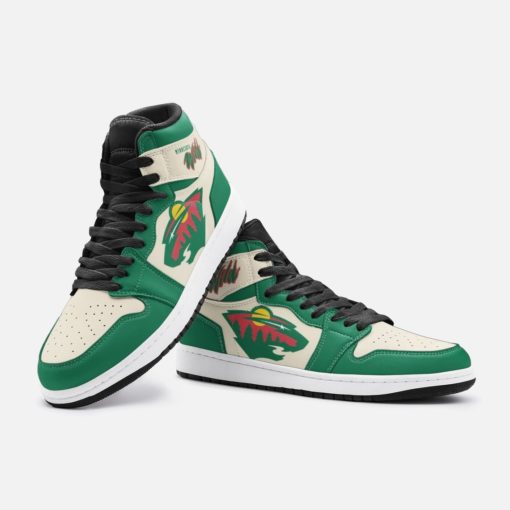 Minnesota Wild Jordan 1 High Shoes – Custom Minnesota Wild Sneakers
