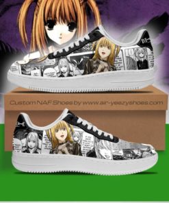 Misa Amane Sneakers Death Note Air Force Shoes