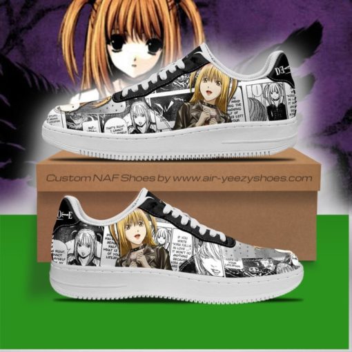 Misa Amane Sneakers Death Note Air Force Shoes