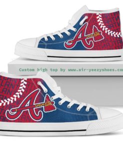 MLB Atlanta Braves High Top Shoes