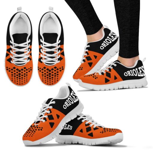 MLB Baltimore Orioles Breathable Running Shoes - Sneakers AYZSNK213