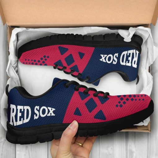 MLB Boston Red Sox Breathable Running Shoes - Sneakers AYZSNK213