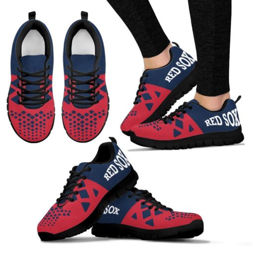 MLB Boston Red Sox Breathable Running Shoes – Sneakers AYZSNK213