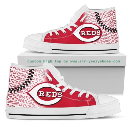 MLB Cincinnati Reds High Top Shoes