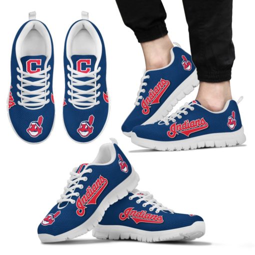 MLB Cleveland Indians Breathable Running Shoes